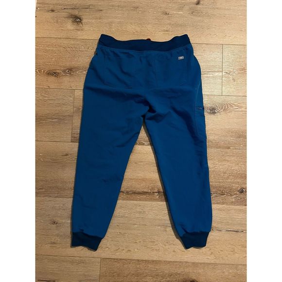 FIGS Zamora Jogger Scrub Pants Adult Medium Petite Blue W18SW2005P - Picture 2 of 3